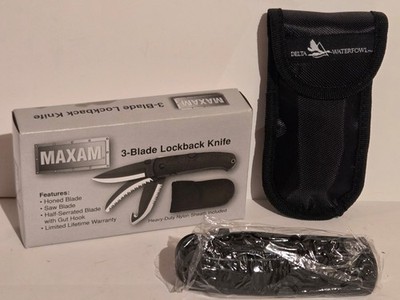 Delta Waterfowl Maxam 3 Blade Pocket Knife