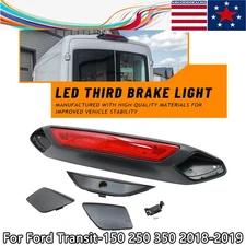 For 2018-2019 Ford Transit-150 250 350 HD LED 3rd Third Brake Light Stop Lamp