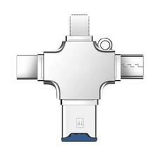 4 In 1 USB 3.0 Flash Drive 128GB Type C Memory Photo Stick for iPhone Android