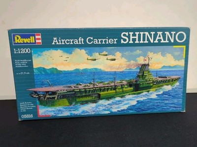 REVELL 1:1200 AIRCRAFT CARRIER SHINANO 05816 MS11