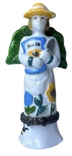Midwest Of Cannon Falls Porcelain Hinged Box Seeds Garden Angel Mini Trinket