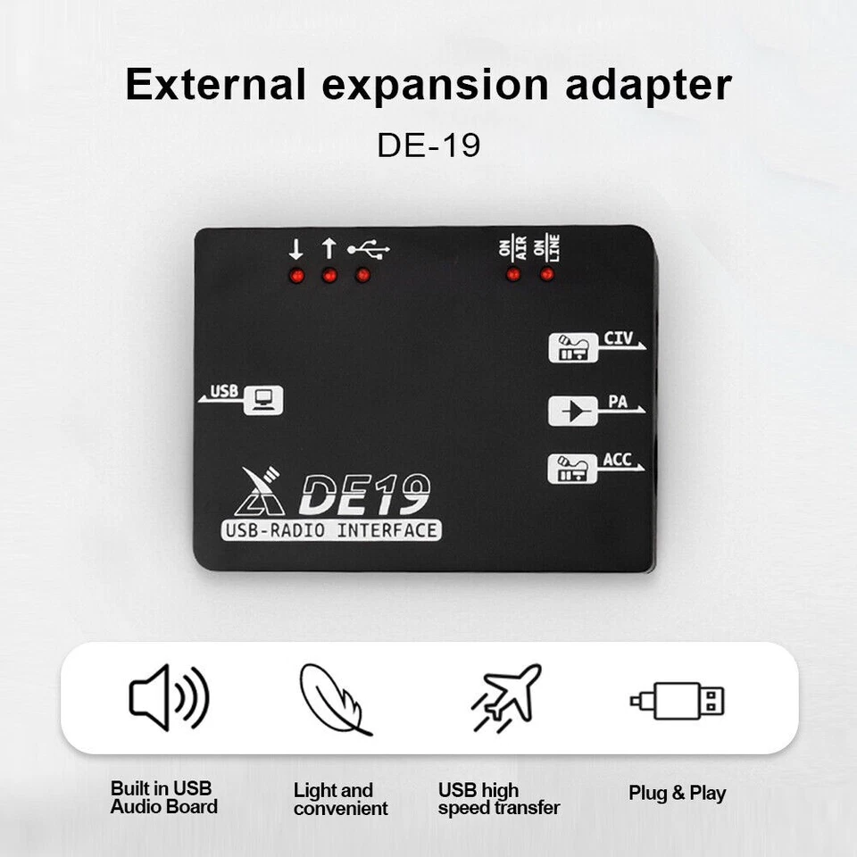 DE-19 External Expansion Adapter For XIEGU G90 G90S G106 G106C XPA125B - Imagen 4 de 4