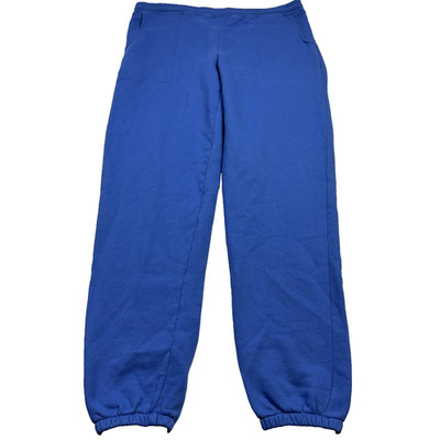 Lacoste IZOD Vintage Fleece Sweatpants Drawstring Cotton Polyester Blue Men's XL