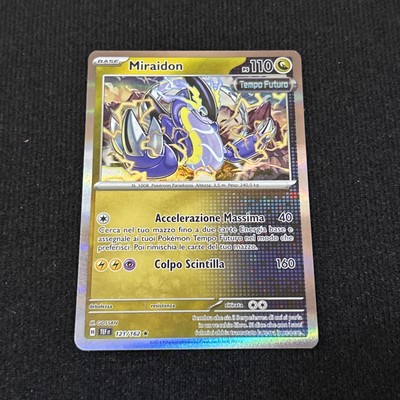 Pokemon Miraidon 121/162 | Promo Stamp Chronoforze TEF Deutsch | Sealed