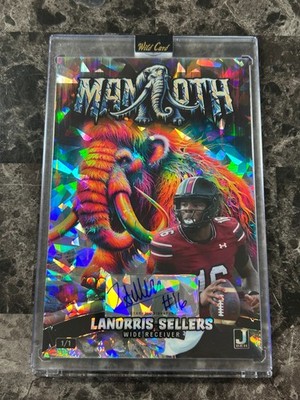 2024 Wild Card Mammoth Auto 1/1 Lanorris Sellers Factory Sealed @SC2