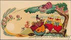 2 Original ca1951 Walt Disney's Alice In Wonderland What Appears to Be Decals — photo 2