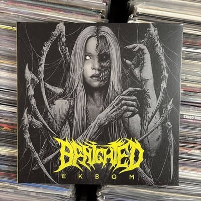 Benighted Ekbom CLEAR VINYL LP RECORD ALBUM NM