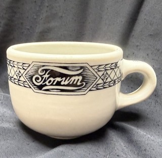 Forum Cafeteria Coffee Cup Mug Shenango China Restaurant Ware 1930s 1940s