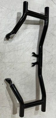 OS&D Advanblack Protek Front Performance High Way Peg Two Step Crash Bar