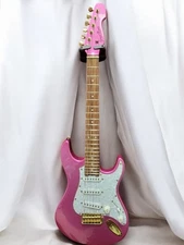ESP Grass Roots G Snapper-TO Takayoshi Omura Mini Pink Electric Guitar