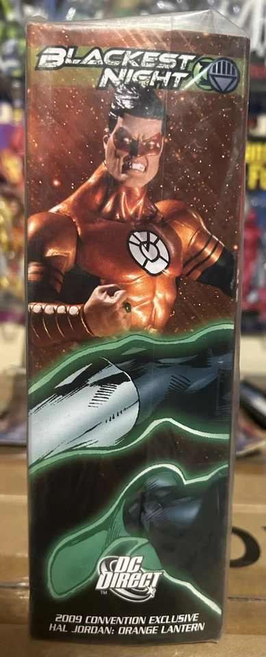 DC DIRECT BLACKEST NIGHT HAL JORDAN: ORANGE LANTERN 2009 SDCC EXCLUSIVO 1500 LTD Foto 3 de 3