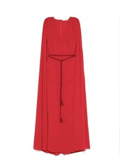 Alice + Olivia Zenaida Gown Red Sz 0 $895 New NWT Bright Ruby Made In Italy
