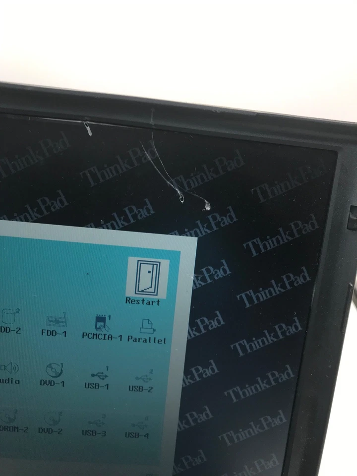 IBM ThinkPad 600 Intel Pentium II 13.3" XGA -BOOTS/PROCESSOR ERROR- MZ - Image 3 of 4