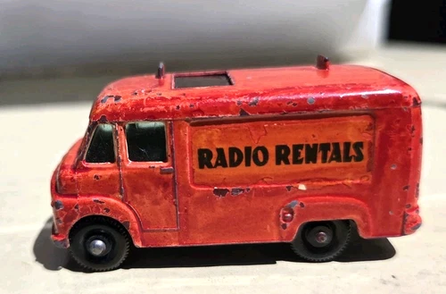 Matchbox TV Service Van #62B vintage regular wheels Lesney England