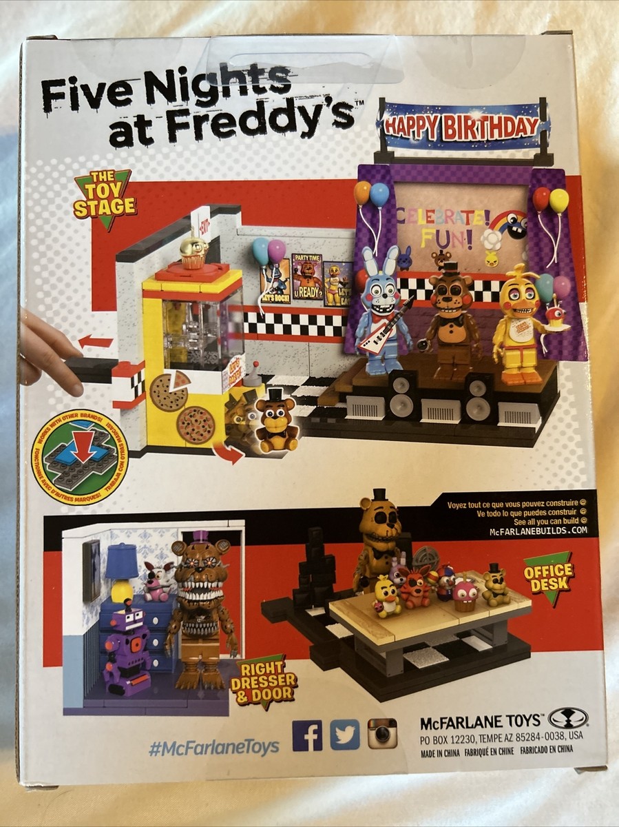 McFarlane Toys Five Nights at Freddy's Office Desk 84 Pcs for sale