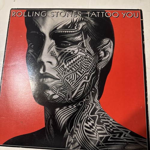 The Rolling Stones 'Tattoo You' VG+ VINYL LP (COC 16052) VG+ SLEEVE; 1981