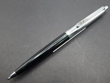 Papermate #2 Medium Girth Black & Chrome Ball Point Pen