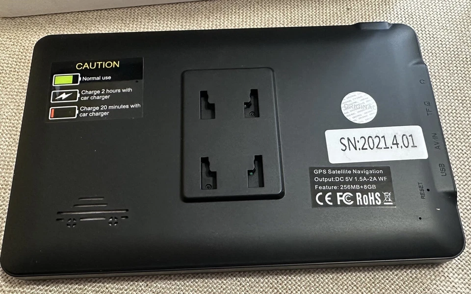 GPS Navigation System 7 Inch Touch Screen USA, Canada & Mexico Maps New Open Box - Image 4 of 4