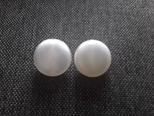 Boucles D'oreilles Clip Vintage – Effet Nacré Rose, Mode Rétro, Occasion