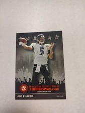 2009 Topps ToppsTown Silver Baltimore Ravens Football Card #TTT6 Joe Flacco (PWE