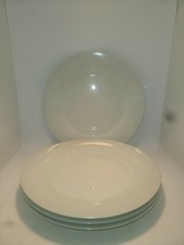 Ten Strawberry Street WHITE Dinner Plate 10.5