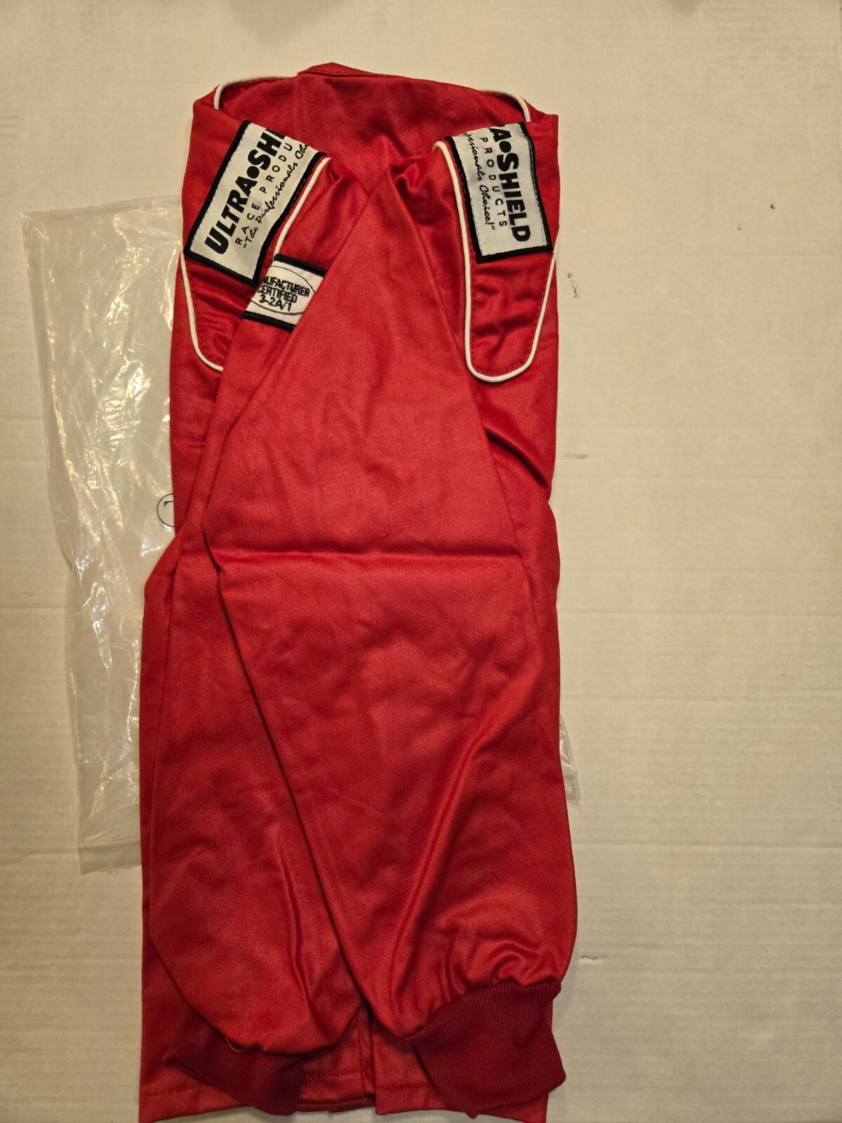 Ultra Shield Racecar Driver Jacket Red Size Junior Large 8-10 Sfi 3-2A/1
