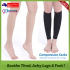 Medical Calf Compression Sleeve Socks 30-40 mmHg Anti Fatigue Varicose Stockings