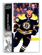 2021-22 Upper Deck HOCKEY #267 David Pastrnak Boston Bruins