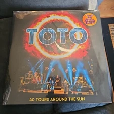 Toto - 40 Tours Around The Sun, 3 LP, Blue & Orange Burst Vinyl, Sealed