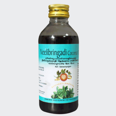 AVP Neelibringadi Coconut Oil 200ml | Herbal Oil For Hair | FREE SHIPPING
