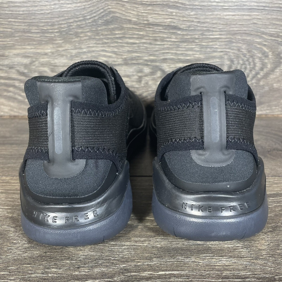 Nike Men's Free Run 2018 Triple Black Athletic Running Shoes