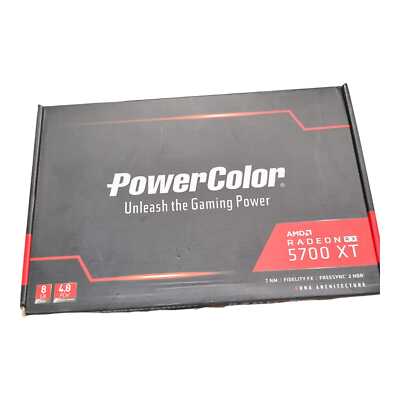 8GB Powercolor Radeon RX 5700XT Dual DDR6 