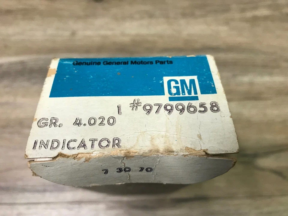 Pontiac Catalina Bonneville 1970 70 como nuevo GM TABLERO PALANCA DE CAMBIOS 9799658 Foto 2 de 2