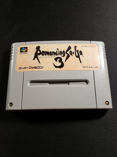 1995 Boxed Super Famicom Romancing Saga 3 Nintendo Japanese Squaresoft Tested! - Picture 8 of 10