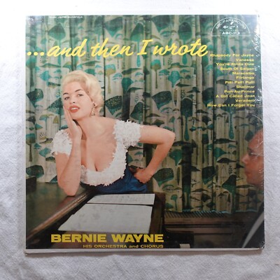 NEW Bernie Wayne And then I wrote ABC Paramount ABC-113 Record Album Vinyl LP