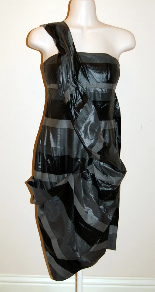 NUEVO CON ETIQUETAS L.A.M.B. Vestido de cóctel de un hombro, talla 2 Foto 2 de 4