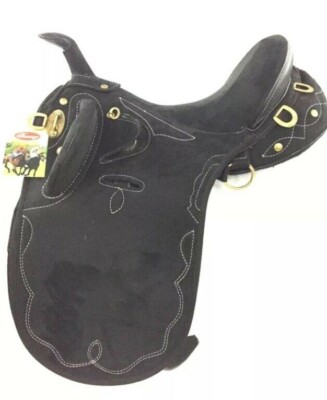 New Synthetic Australian Stock Saddle with Horn 