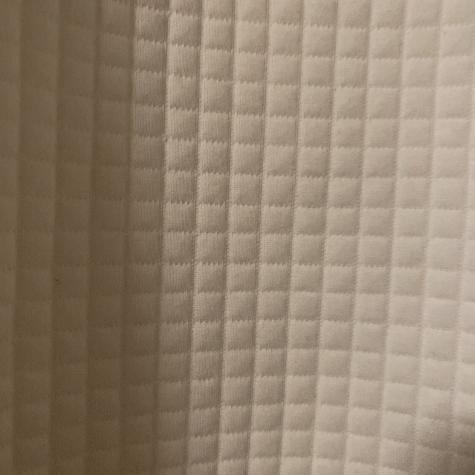 NWT  Zara Woman White Polo Long Sleeves 1/4 Zippered Textured Top Sz Small/ Med thumbnail 2