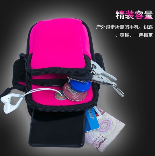 Armband Cell Phone Holder Running Jogging Gym Sports Arm Band Pouch Waterproof - Picture 7 of 31