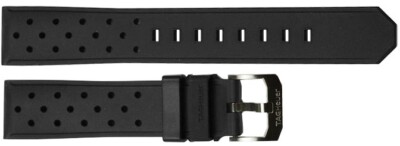 Tag Heuer Formula 1 OEM 19.5mm Inlet 7'' Black Rubber Strap BT0725 / FT8023