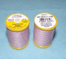 Coats and Clark Cotton All Purpose Thread, 225 yards, Light Pink (1180)
