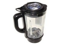 Kenwood  bicchiere vetro completo lama + coperchio frullatore 2lt BLM45.725SS ec