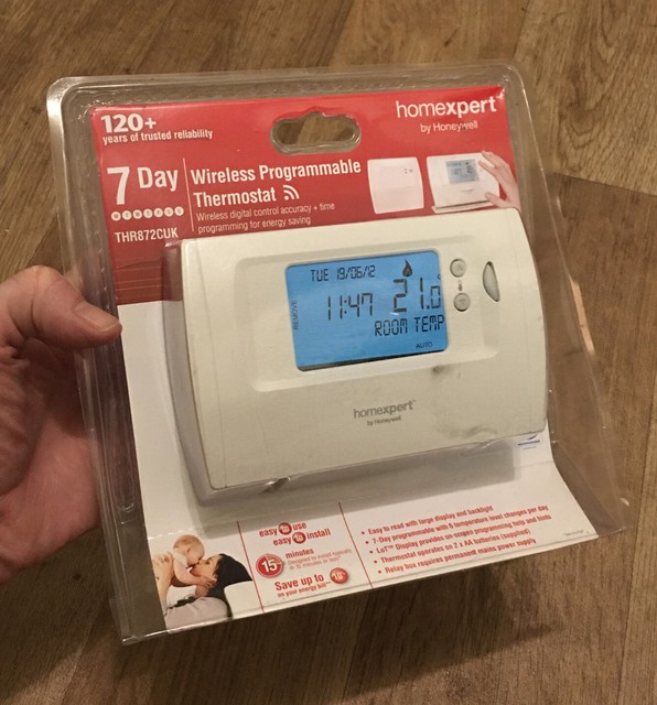 Honeywell Homexpert THR872CUK 7Day Heating Controls Wireless