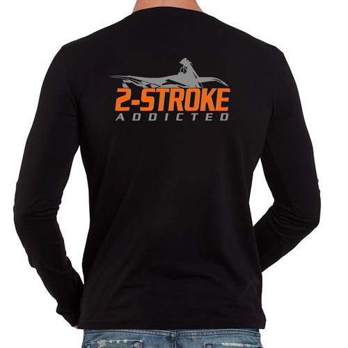 2 tiempos camiseta mx DIRT motocross cr ktm mx yz 250 2 tiempos regalo - Imagen 11 de 13