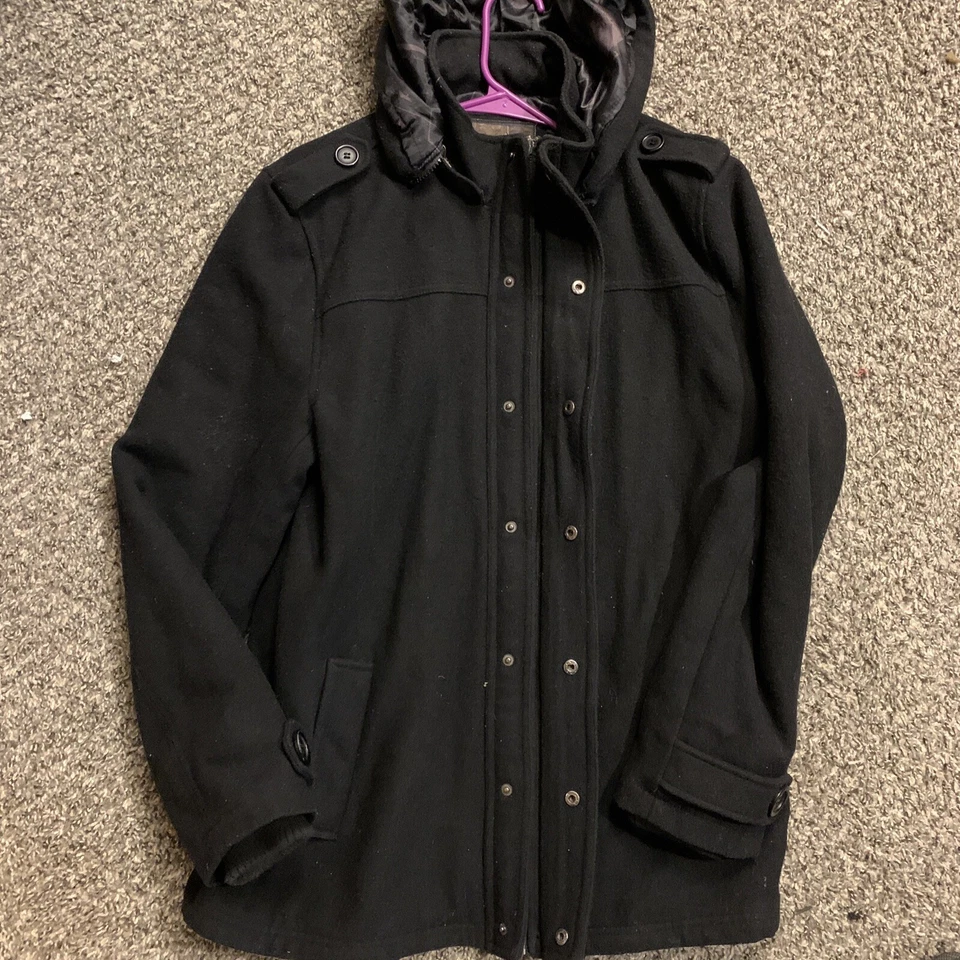 Men’s Wool Buckle Coat - Image 2 of 4