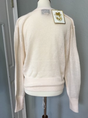 Pull Femme Col V Wildfox - Taille XS, En Viscose/nylon/angora, Noir, Neuf Sans étiquettes