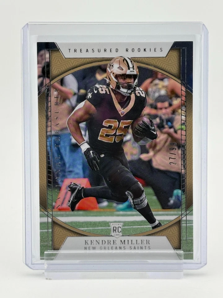 2023 Panini National Treasures Kendre Miller #TRC-KMR