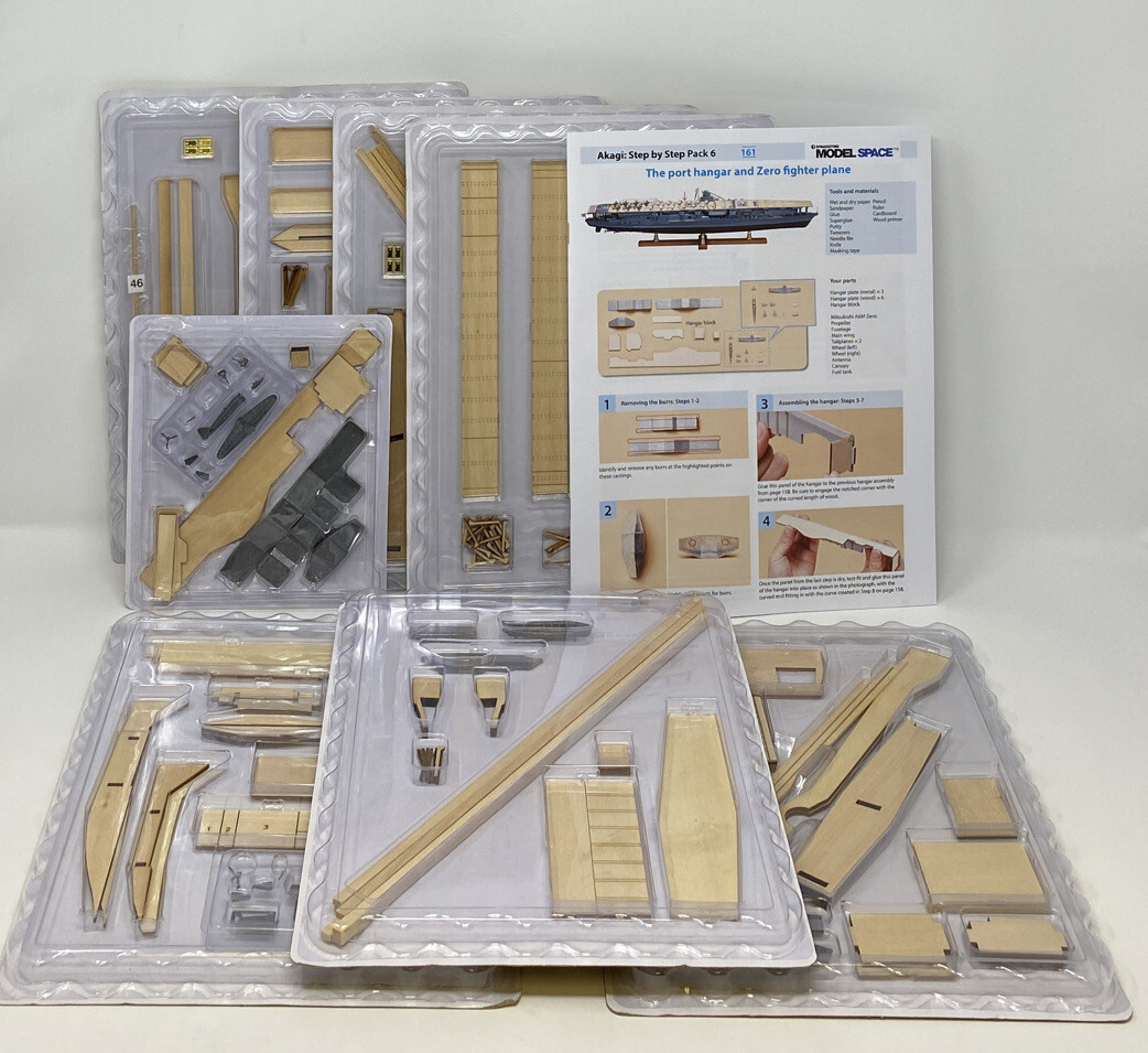 De Agostini 1:250 Akagi Complete 12 Month Subscription Ship De Agostini 1:250 Akagi Complete 12 Month Subscription Ship