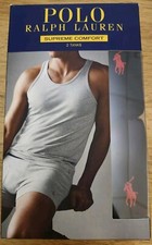 Polo Ralph Lauren Supreme Comfort 2 Tank Tops Tanks Size S Black