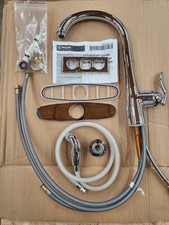 MOEN Arbor High-Arc Single-Handle Standard Kitchen Faucet /w Side Sprayer Chrome